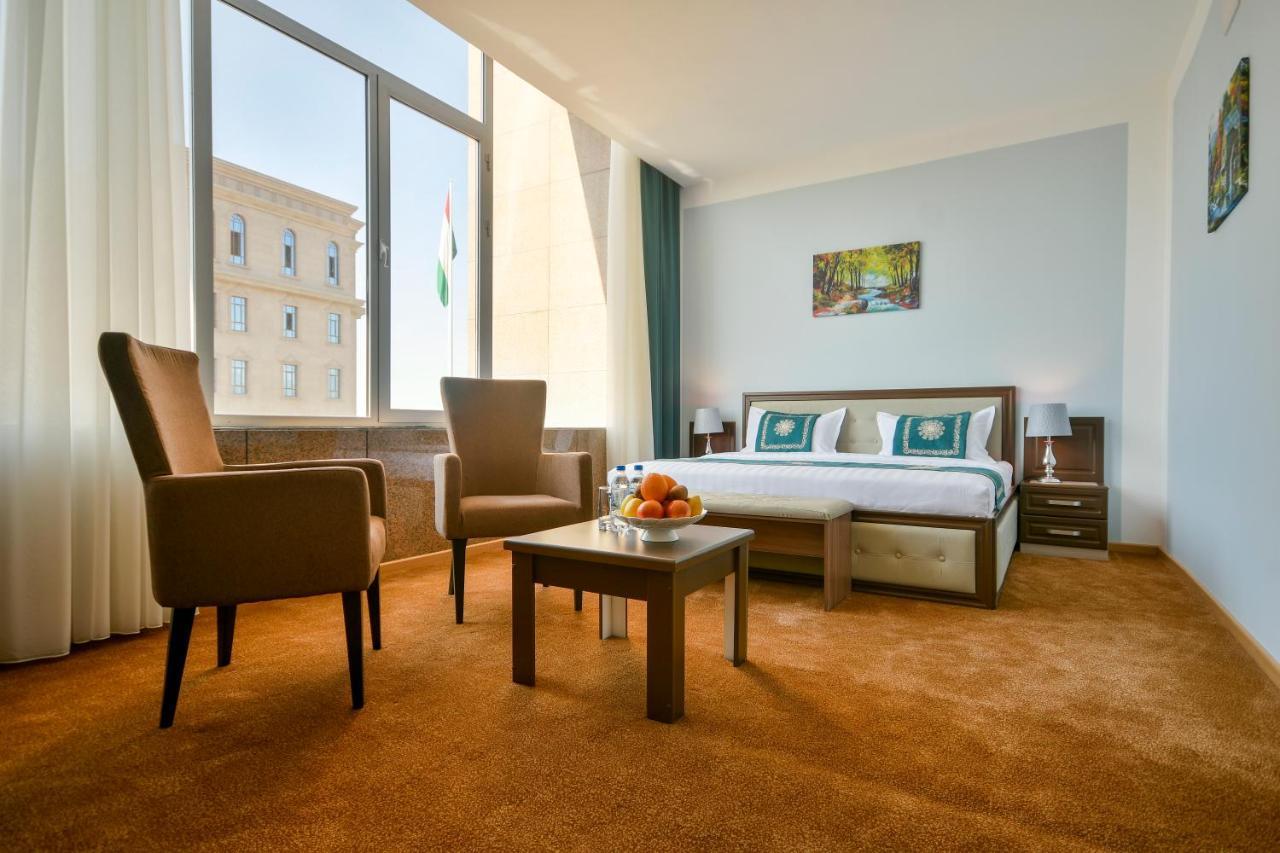Hotel Shumon Dushanbe Bagian luar foto